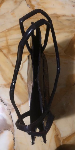 Borsa donna nera con Ganesha