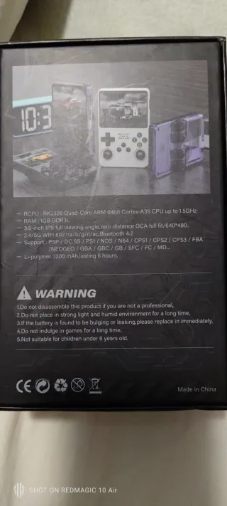 Consola Portátil R36S 256GB