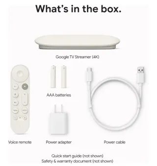 Google TV Streamer 4K con Mando