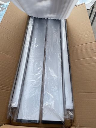 Soporte 24 cañas pesca aluminio