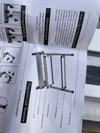 Soporte 24 cañas pesca aluminio