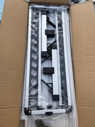 Soporte 24 cañas pesca aluminio