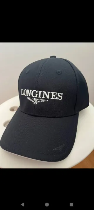 Cappello Longines blu nuovo