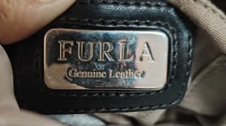 Bolso Furla Piel Marrón Negro Nuevo