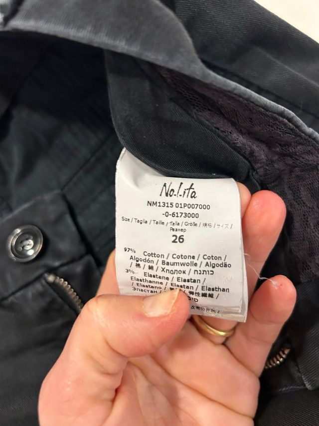 Pantaloni neri Nolita