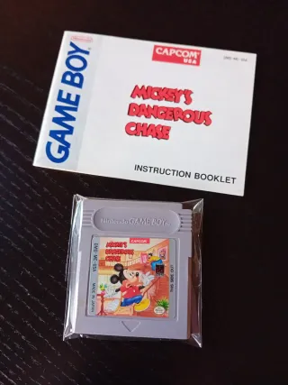 Mickey's Dangerous Chase Game Boy
