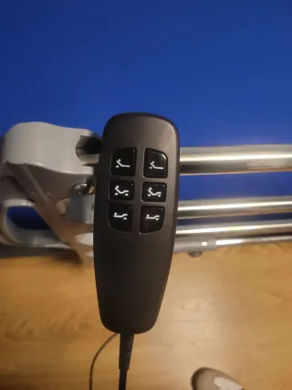 Cama articulada eléctrica, NO elevable.