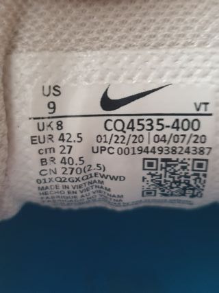 Scarpe Nike Air VaporMax 360 Tg 42.5