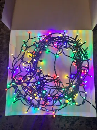 LUCES LED NAVIDEÑAS MULTICOLOR