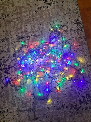 LUCES LED NAVIDEÑAS MULTICOLOR