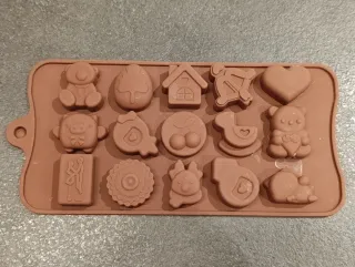 Set accessori torta e cioccolatini 6 pz