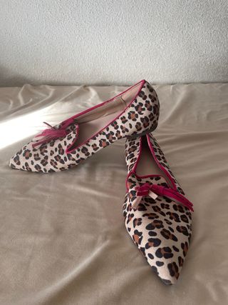 Bailarinas leopardo talla 41