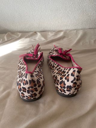 Bailarinas leopardo talla 41