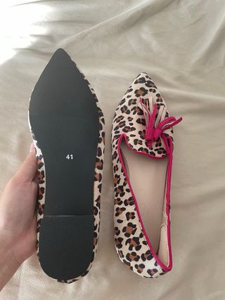 Bailarinas leopardo talla 41