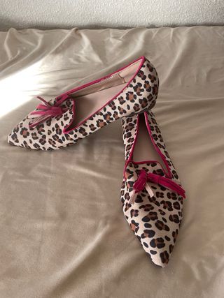 Bailarinas leopardo talla 41