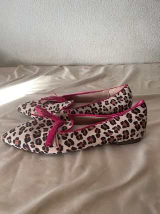 Bailarinas leopardo talla 41
