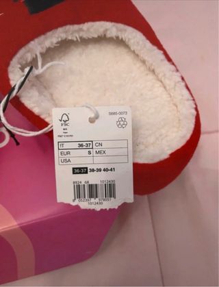Pantofole natalizie pupazzo di neve taglia 36/37
