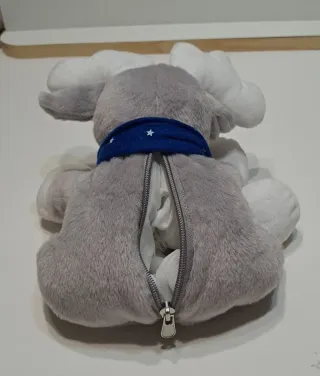 Peluche renna con tasca sul retro