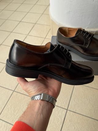 Scarpe Oxford Uomo Marroni
