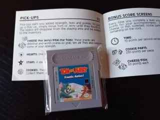 Tom and Jerry: Frantic Antics! Gameboy