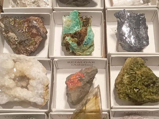 Coleção de 30 Minerais