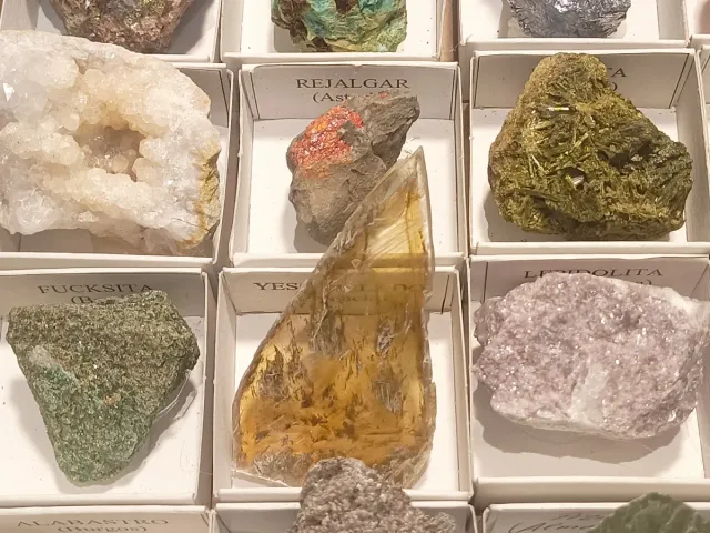 Coleção de 30 Minerais