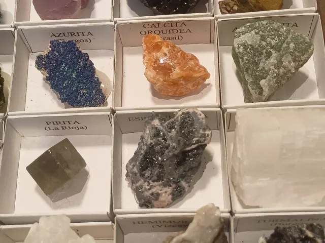 Coleção de 30 Minerais