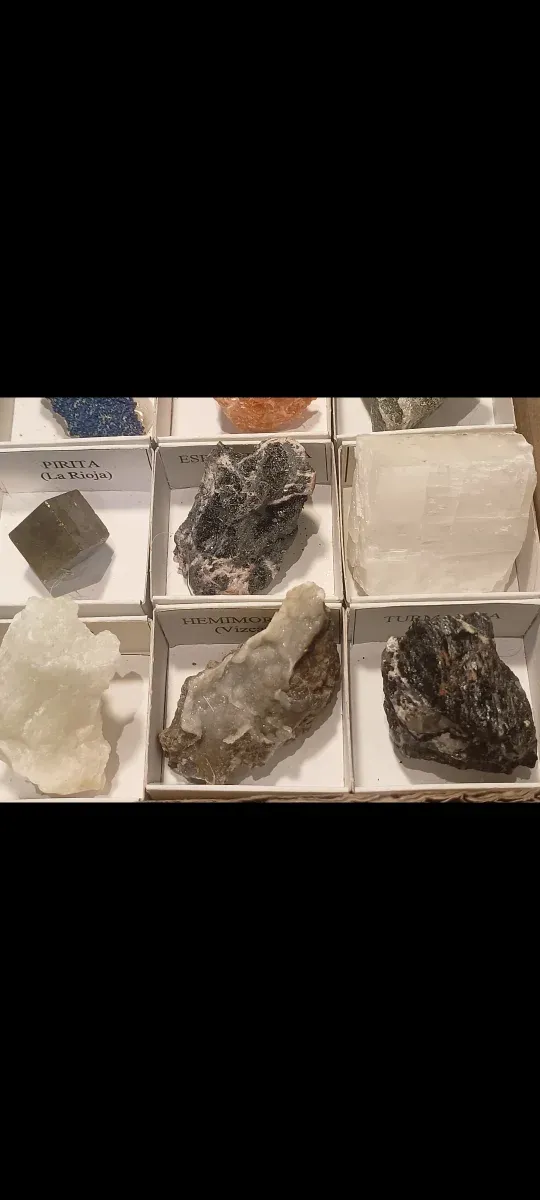 Coleção de 30 Minerais