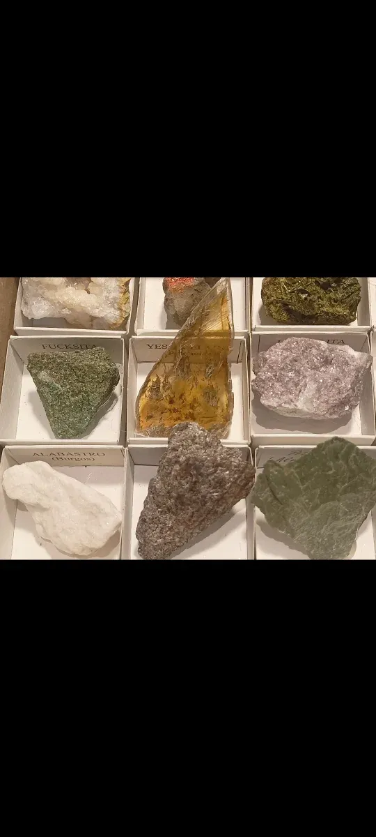 Coleção de 30 Minerais