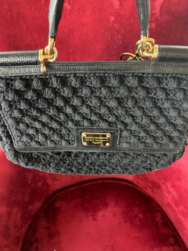 Bolso Sicily Dolce & Gabbana Negro