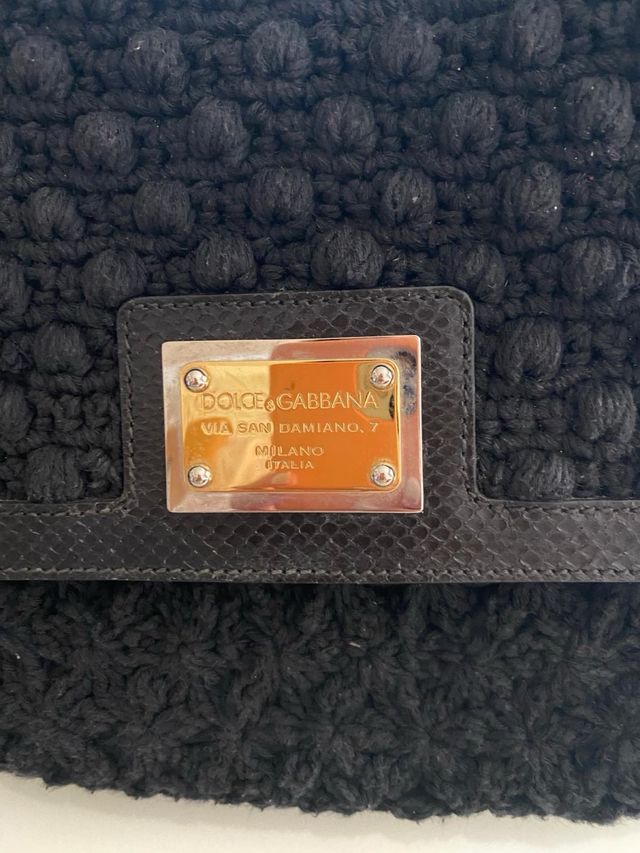 Bolso Sicily Dolce & Gabbana Negro