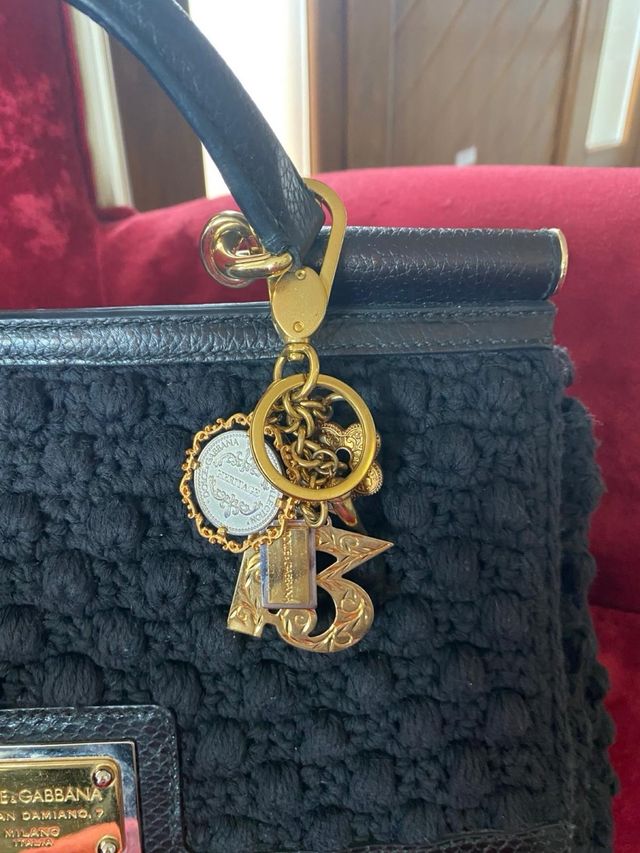 Bolso Sicily Dolce & Gabbana Negro