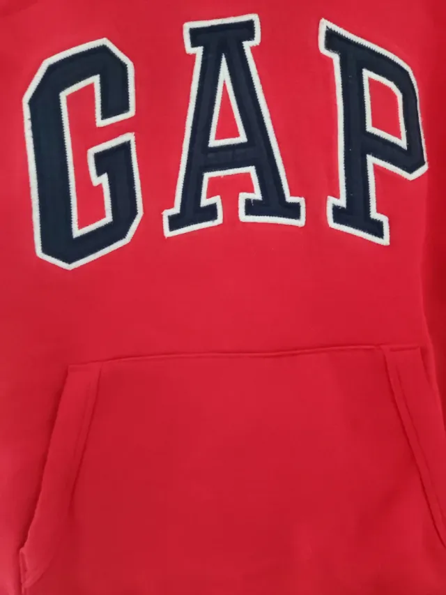 Sudadera GAP Talla 12 Años Roja