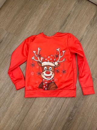 Sudadera navideña reno
