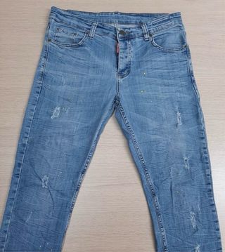 Pantalón Vaquero Dsquared2 Azul