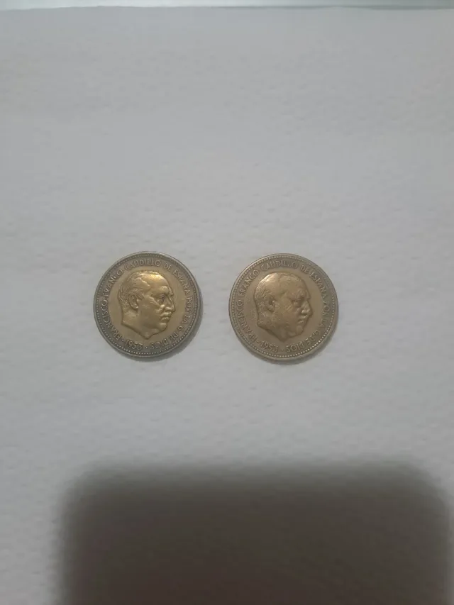 Moneda 2'50 Pesetas Franco 1953