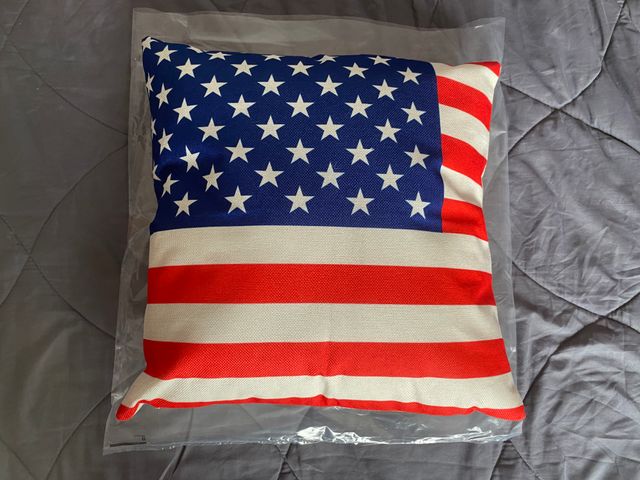 NUEVOS COJINES BANDERA EEUU 45X45 COMPLETOS