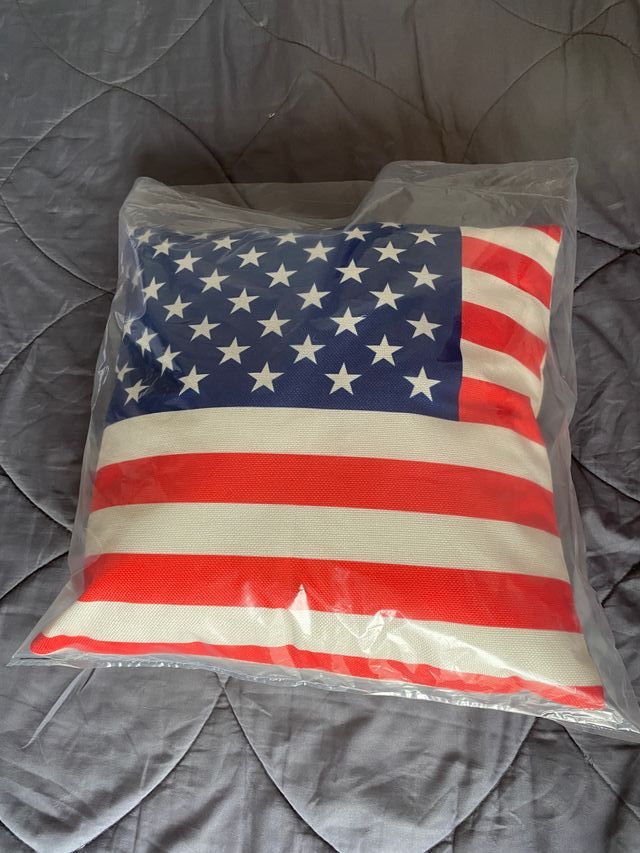 NUEVOS COJINES BANDERA EEUU 45X45 COMPLETOS
