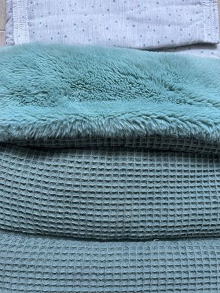 Saco capazo con borreguito Bambino