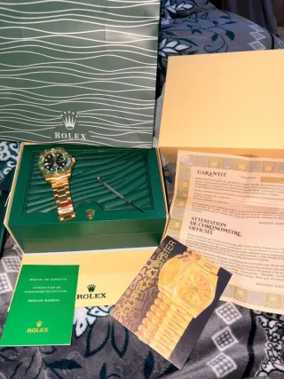 Rolex Submariner Oro Verde