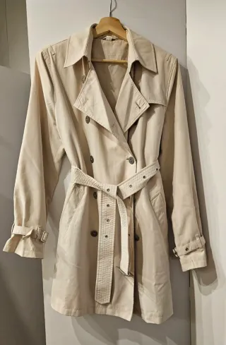 Gabardina beige