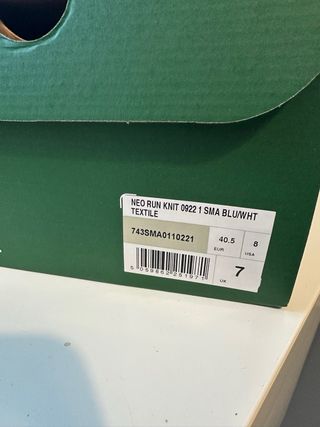 Zapatillas Lacoste Azul Talla 40.5