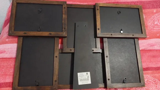 Marco collage madera Portico