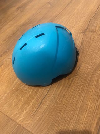 Casco Nieve Infantil Azul