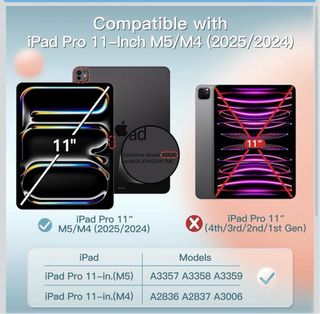 Cover Jetech iPad Pro 11 M4/M5