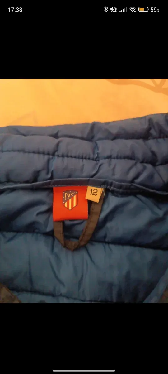 Chaleco oficial Atlético de Madrid azul