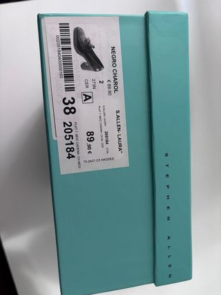 Zapatos Stephen Allen Negros Talla 38