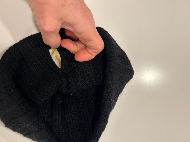 Berretto GAS nero in lana