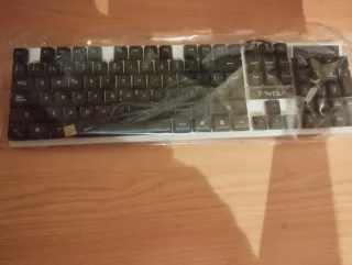 Teclado T-WOLF TF230 Negro y Blanco