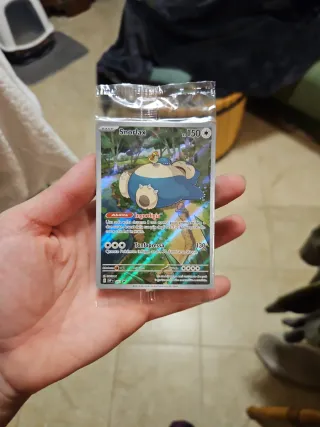 Snorlax Promo 151 Carta Pokémon